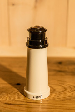 Fletcher's Mill - 6" Mini Lighthouse Shaker  (Black)