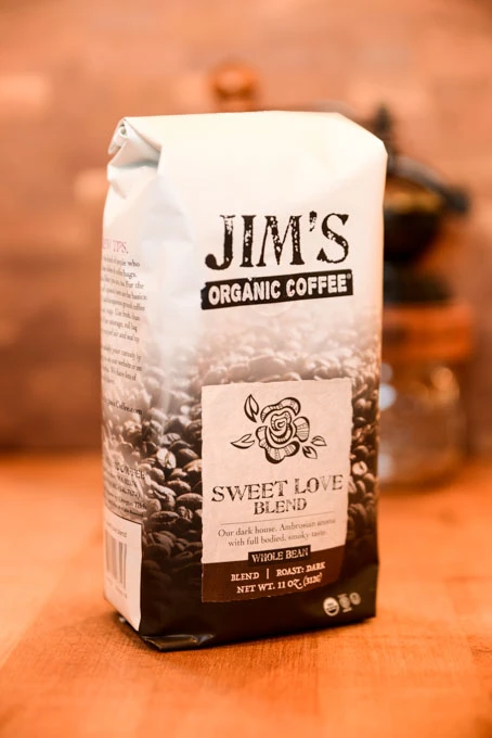 Jim's Organic Coffee - Sweet Love Blend