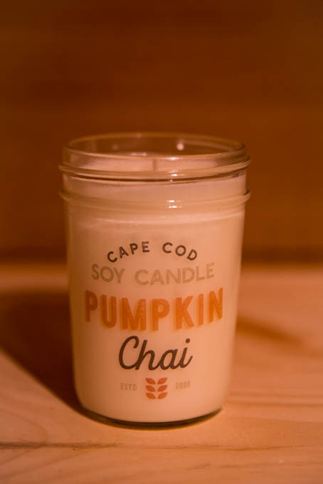 Cape Cod Soy Candle - Pumpkin Chai