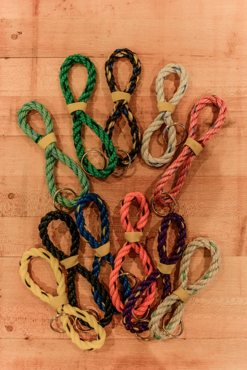 The Knotty Cod - Lobster Rope Keychain