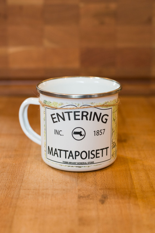 Entering Mattapoisett Camp Mug