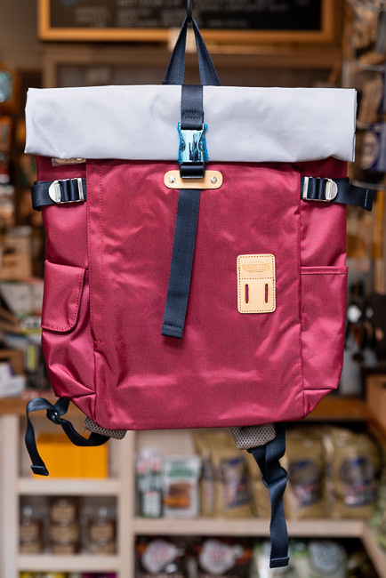 Harvest Label - Rolltop Backpack (Red)