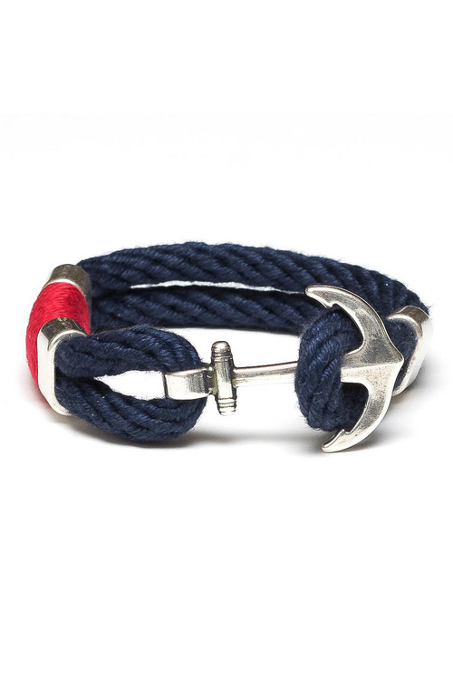 Allison Cole Jewelry - Waverly (Navy/Red/Silver)