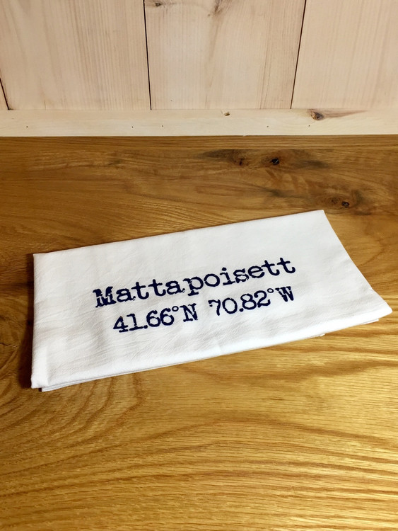 Mattapoisett Coordinates Dish Cloth - Navy Blue