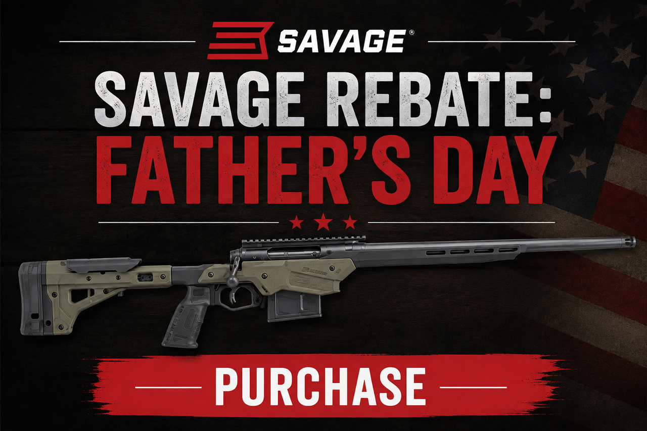 Savage Rebate: Fathers Day