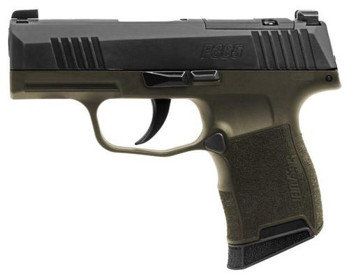 Sig Sauer P365 Fortunate Son OD Green / Black 9mm 3.1' Barrel 10-Rounds OR