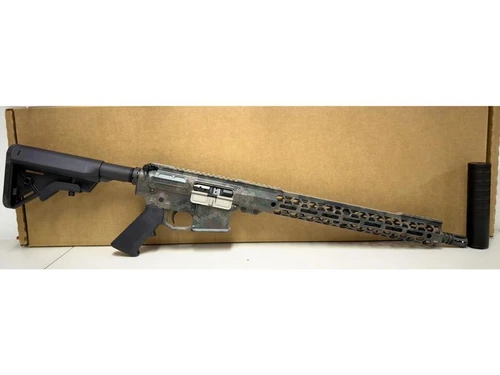 ACME - MINIMALIST AM-15 5.56 Rifle in Multi Cam I  16' Barrel  WITH Anvil 5.56 Silencer ( 25-216-HMC)