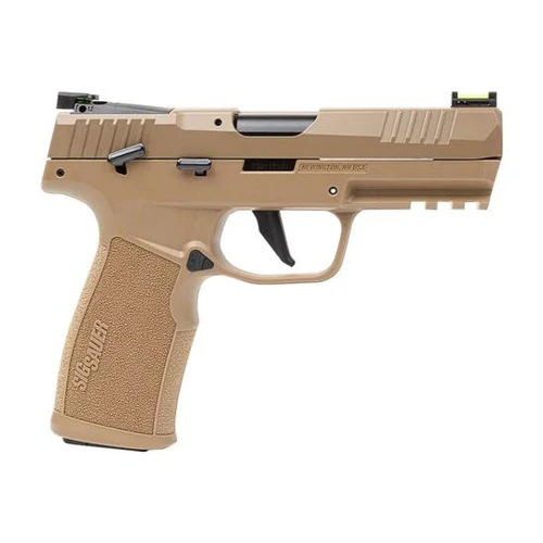 Sig Sauer P322, 4' .22 LR O.R. 20rd Pistol, Coyote Tan w/ Fiber Optic Sights - 322CCAS