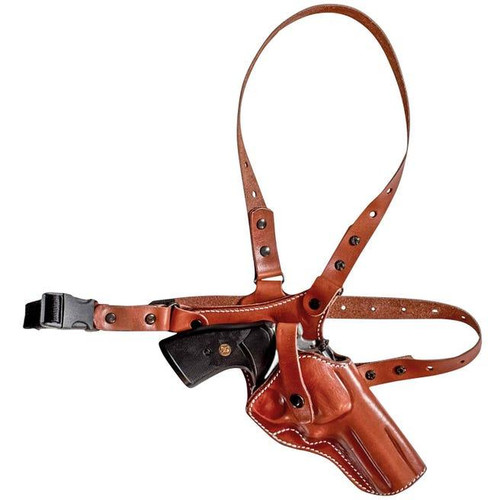 1791 Gunleather Pathfinder Chest Holster Classic Brown American for S&W K and L Frame RH