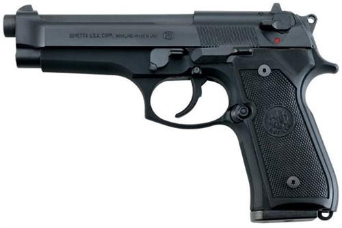 BERETTA 92FS 9MM 15RD 4.9 PISTOL, BLACK  J92F300M