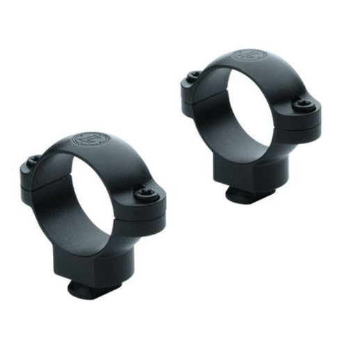 Leupold Dual Dovetail Super High 1 Tube Ring Set, Matte Black Steel  49919