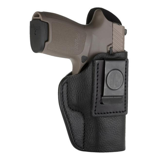 1791 Gunleather Smooth SCH5 MultiFit IWB Concealment Holster for Large Compacts with Rails Semi Auto Pistols Right Hand Draw Leather Black
