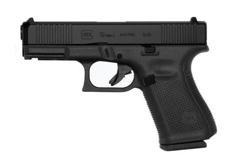 GLOCK G19 GEN5 9MM PISTOL, BLACK  PA195S203