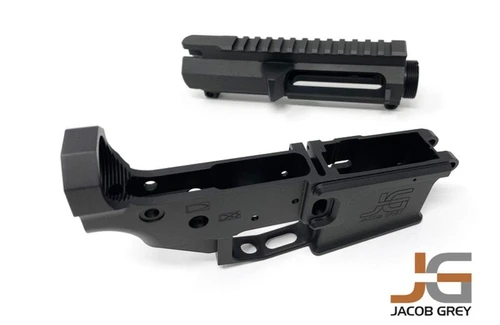 JACOB GREY CUSTOM AR15/M4 BILLET RECEIVER SET (JG15C)