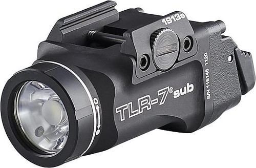 STREAMLIGHT TLR7 Sub 500Lumen Pistol Light Without LaserBLACK