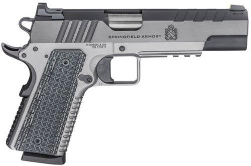 Springfield Armory PX9220L 1911 Emissary .45 ACP 5 8+1 Stainless Steel Frame Blued G10 Grips