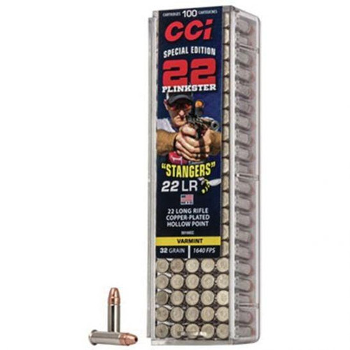 CCI STANGERS 32 GR CPHP .22LR AMMO, 100/BOX  50100CC