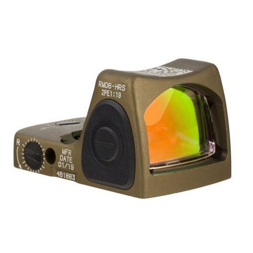 Trijicon RMR Type 2 Adjustable Red Dot Sight, Coyote Brown  RM06C700780
