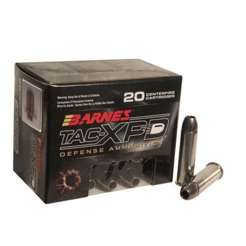 BARNES BULLETS TACXPD 125 GR BARNES TACXP .357 MAG AMMO, 20/BOX  21550