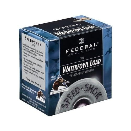 Federal WF134BB SPDSHk 12 11/2 STL 25 Rounds Per Box