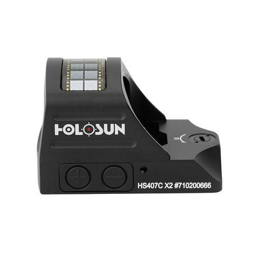 HOLOSUN HS407C 1X RED DOT SIGHT SHAKE AWAKE 2MOA  HS407CX2