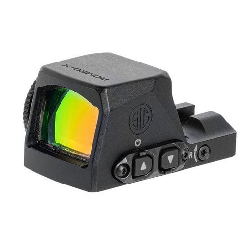 Sig Sauer RomeoX Pro ElectroOptics 2MOA Red Dot Sight, Black  SORX1000