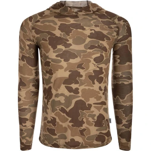 DRAKE Mens Hunter Creek Old School Bamboo Long Sleeve Hoodie (DS1636)
