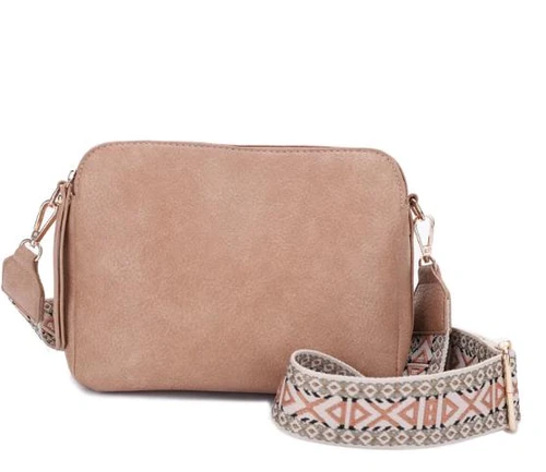 JESSIE JAMES HANDBAGS  Rebecca Triple Compartment Lock and Key Concealed Carry Crossbody