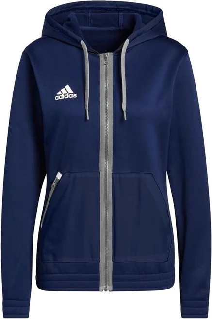 Adidas Fleece Hoodie Navy/White