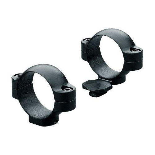 Leupold 1 Low Steel 2Piece Standard Extended Scope Ring, Matte Black  49910
