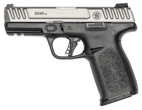 Smith and Wesson SD40 2.0 Black / Stainless .40 SW 4 Barrel 14Rounds