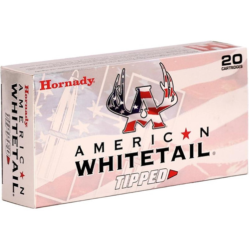 Hornady American Whitetail Tipped 6.5mm PRC Ammo 129 Grain Polymer Tip  81624