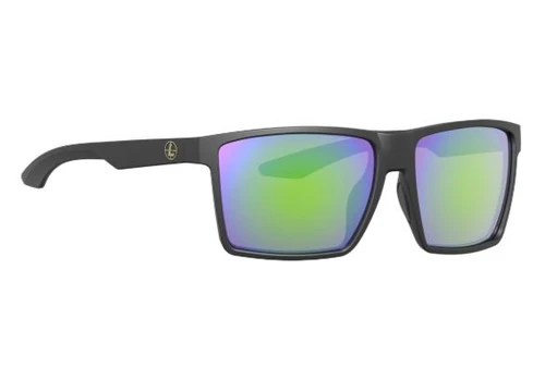 LEUPOLD DESOTO SHOOTING GLASSES MATTE BLACK/EMERALD  184364