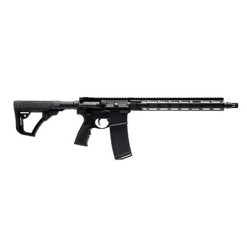 DANIEL DEFENSE DD4 V7 SLW 5.56mm NATO 14.5in Pinned Barrel 30rd Black SemiAutomatic Rifle (0220105296047)