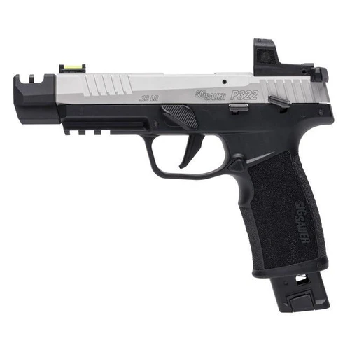 Sig Sauer P322 Stainless / Black .22 LR 4 Barrel 20/25Rounds w/ Romeo RS Compact