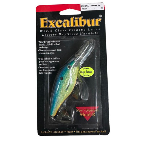 Vintage Excalibur Shad R D35ECS 9/16o z  1214ft