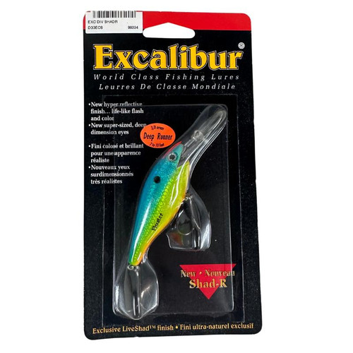 Vintage Excalibur Shad R D33ECS 3/8oz  710ft