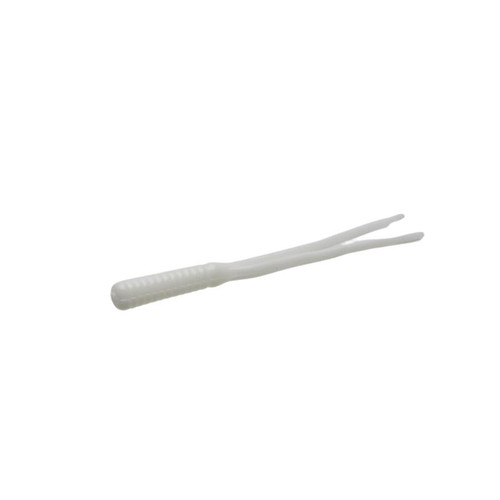 ZOOM BAIT COMPANY Split Tail Trailer 20PKWHITE