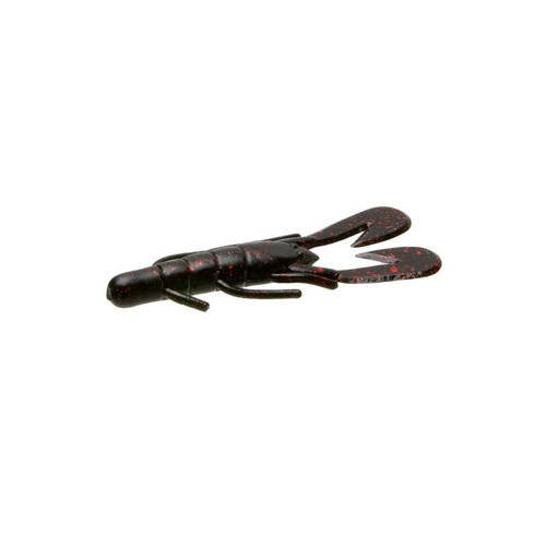Zoom Ultravibe Speed Craw 12pk BLACK RED GLITTER