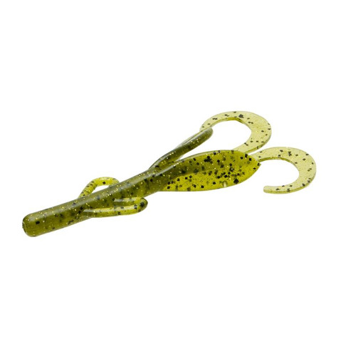 ZOOM BABY BRUSH HOG 12PK WATERMELON GOLD GLITTER