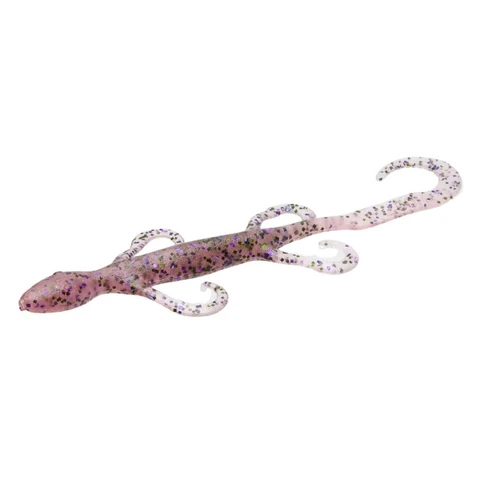 ZOOM BAIT COMPANY  6 LIZARD 9PK COTTON CANDY
