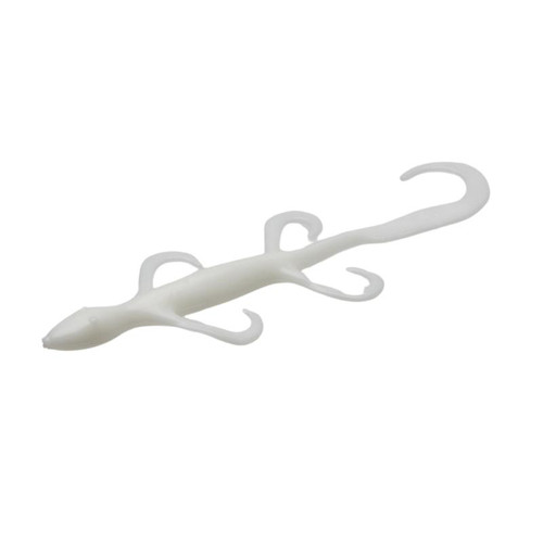ZOOM BAIT COMPANY  6 LIZARD 9PK WHITE
