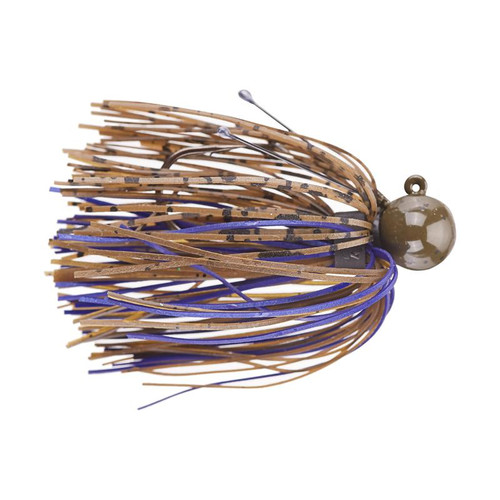 PICASSO TUNGSTEN FOOTBALL JIG 3/8OZ  Green Pumpkin Tiger Purple3/0