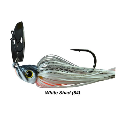 Picasso Aaron Martens Shock Blade Vibrating Jig 1/2OZ WHITE SHAD