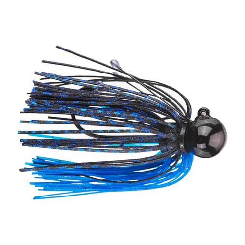Picasso Tungsten Football Jig  3/8OZ 4/0  BLAK/BLUE SHOWER