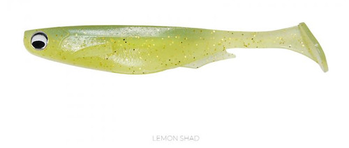 MEGABASS SPARK SHAD 4IN LEMON SHAD