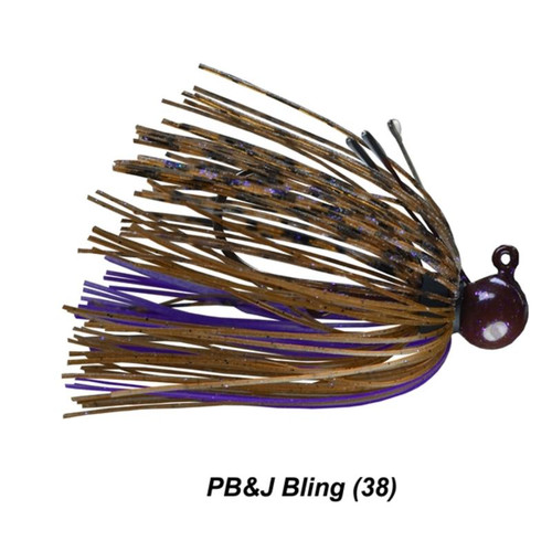 PICASSO LURES3/16OZ Tungsten Little Spotty Jig PBJ BLING