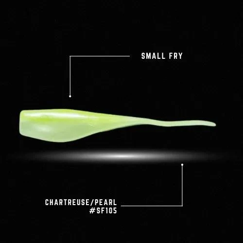 CRAPPIE MONSTER SMALL FRYCHARTREUSE/PEARL
