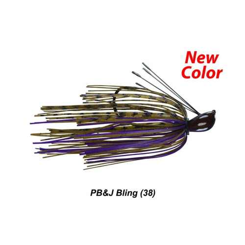 Picasso Hank Cherry Dock Rocket Jig 3/8PB AND J BLING