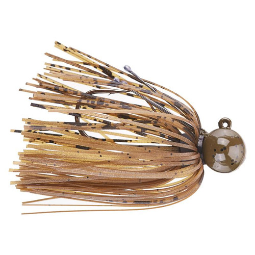 Picasso Tungsten Football Jig  3/8OZ 3/0  Green Pumpkin Tiger